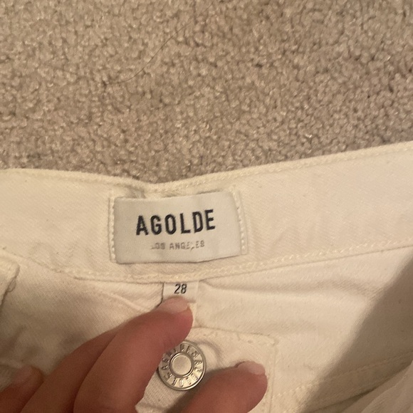 Agolde X revolve Dee short in paper - Picture 2 of 8